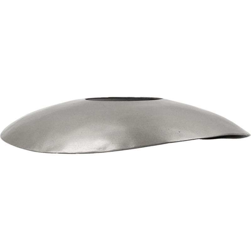 House Doctor-collectie Lampenkap Hatt Geborsteld zilver M