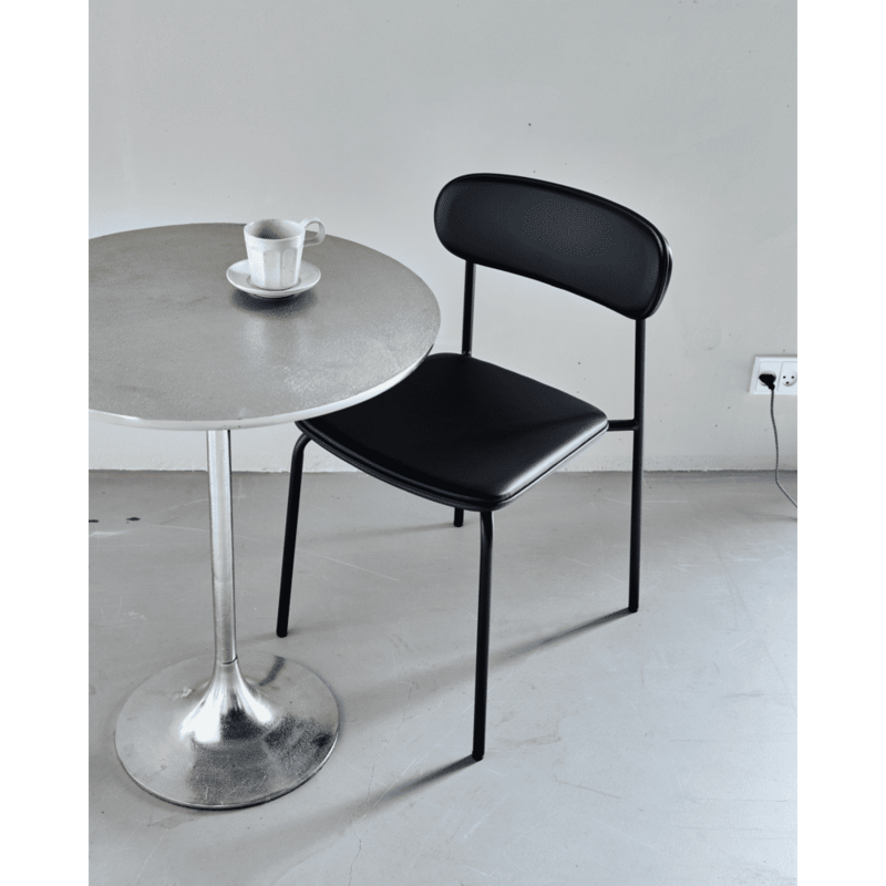 House Doctor-collectie Stoel Pova Zwart - set v. 2