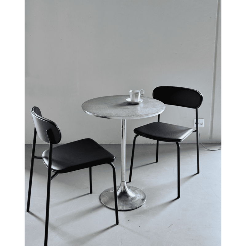 House Doctor-collectie Stoel Pova Zwart - set v. 2