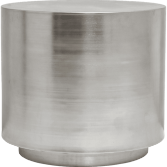 House Doctor Bijzettafel Step Geborstelde zilveren afwerking