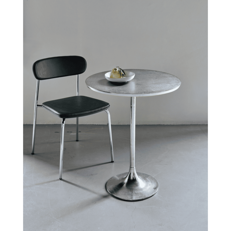 House Doctor-collectie Cafetafel Pan Zilveren afwerking