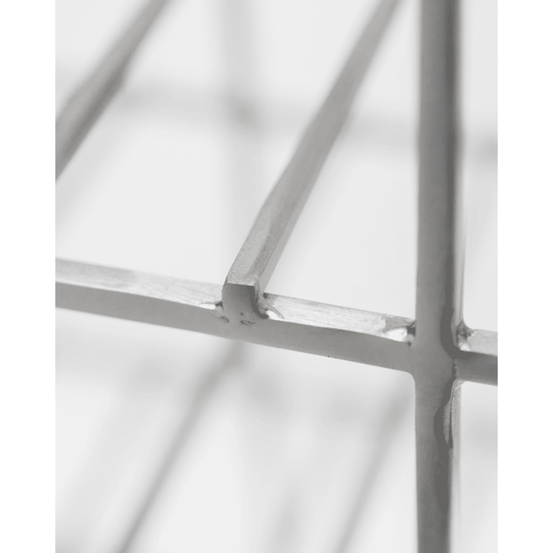 House Doctor-collectie Wijnrek 24 Zilveren afwerking