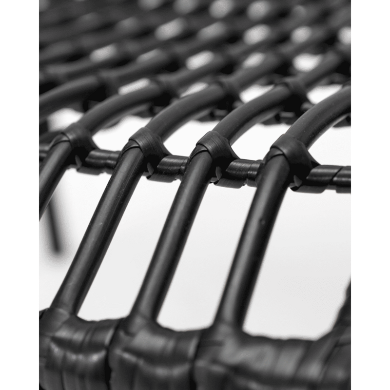 House Doctor-collectie Lounge stoel Brea Zwart