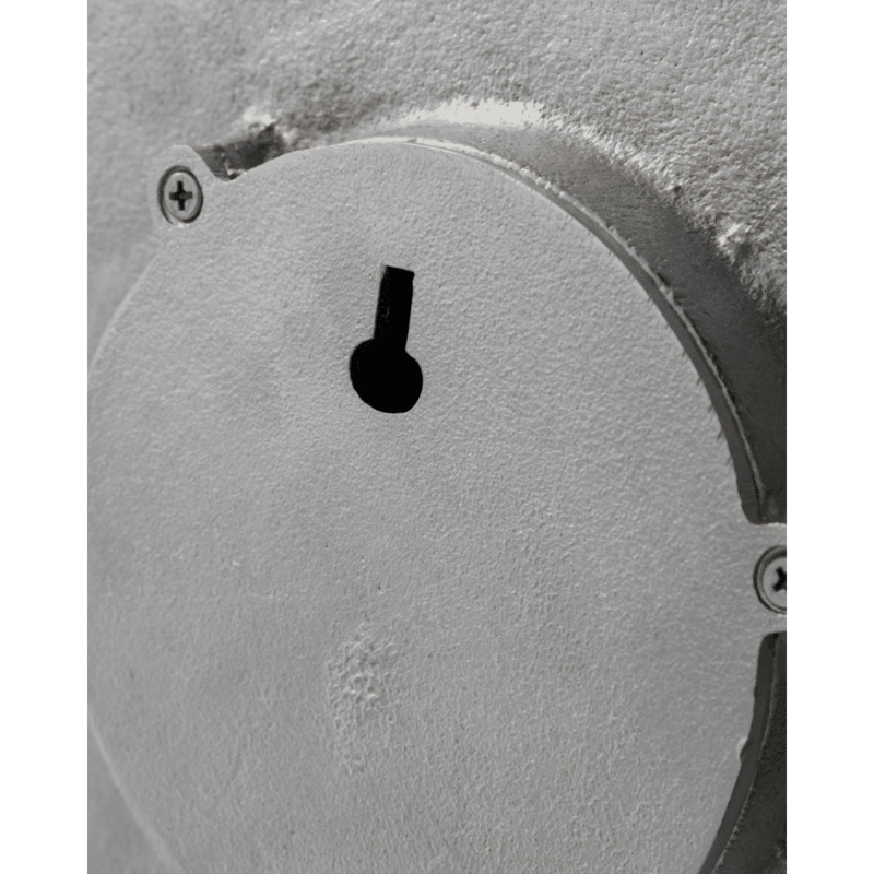 House Doctor-collectie Klok Show Zilveren afwerking