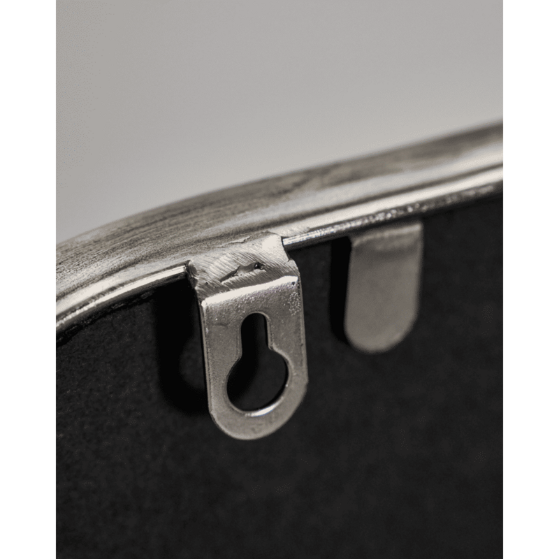 House Doctor-collectie Wandspiegel, HDMirror, Geborstelde zilveren afwerking