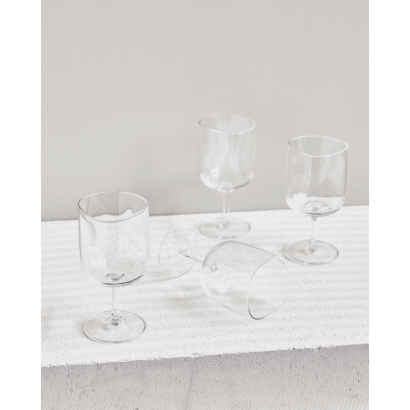 House Doctor-collectie Wijnglas, HDSand, Helder