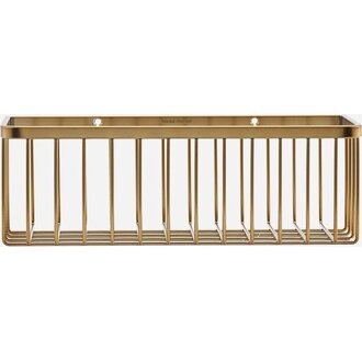 House Doctor Basket Bath brass