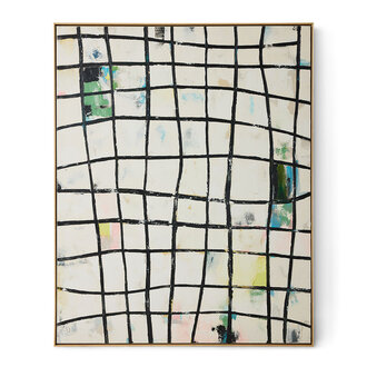 HKLIVING Framed artwork wired (131x163cm)