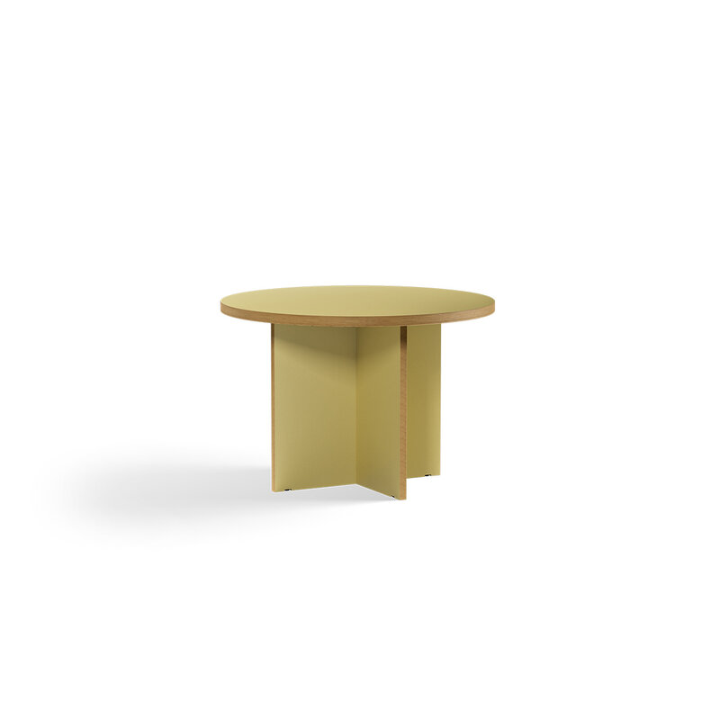 HKLIVING-collectie Eettafel olijf round 110cm