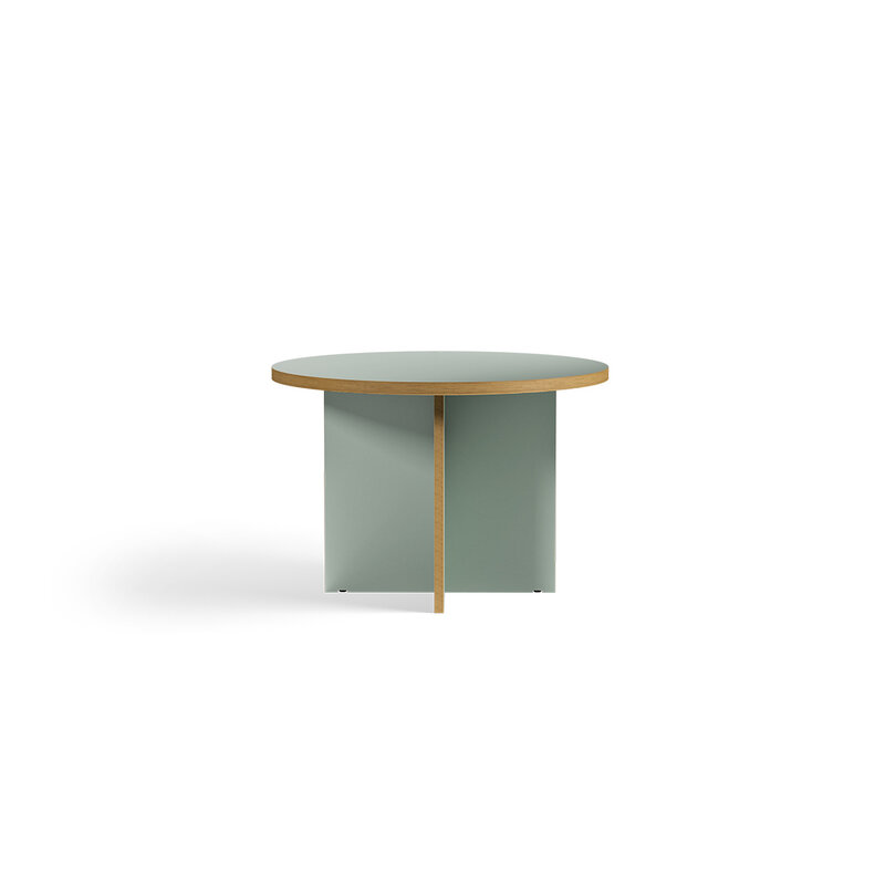 HKLIVING-collectie Eettafel pale green round 110cm
