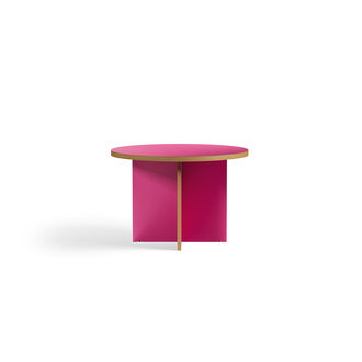 HKLIVING Eettafel raspberry round 110cm