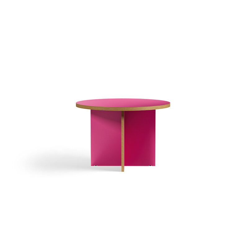 HKLIVING-collectie Dining table, raspberry, round 110cm