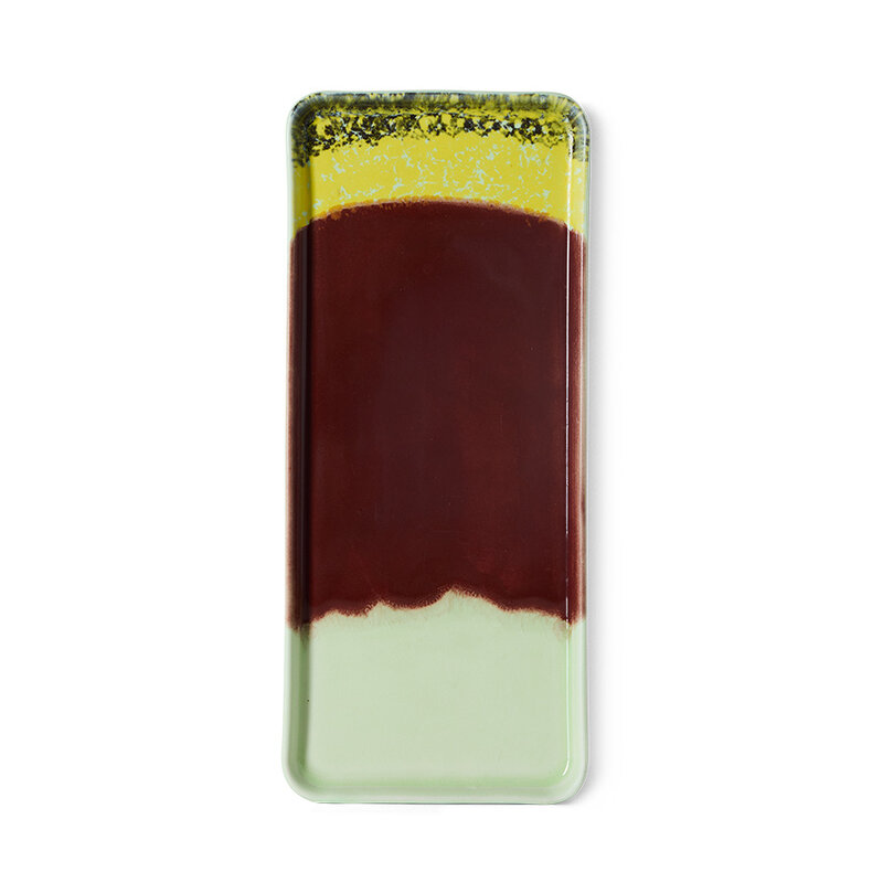 HKLIVING-collectie 70s ceramics: cake tray cherry