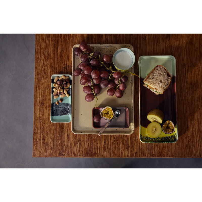 HKLIVING-collectie 70s ceramics: cake tray cherry