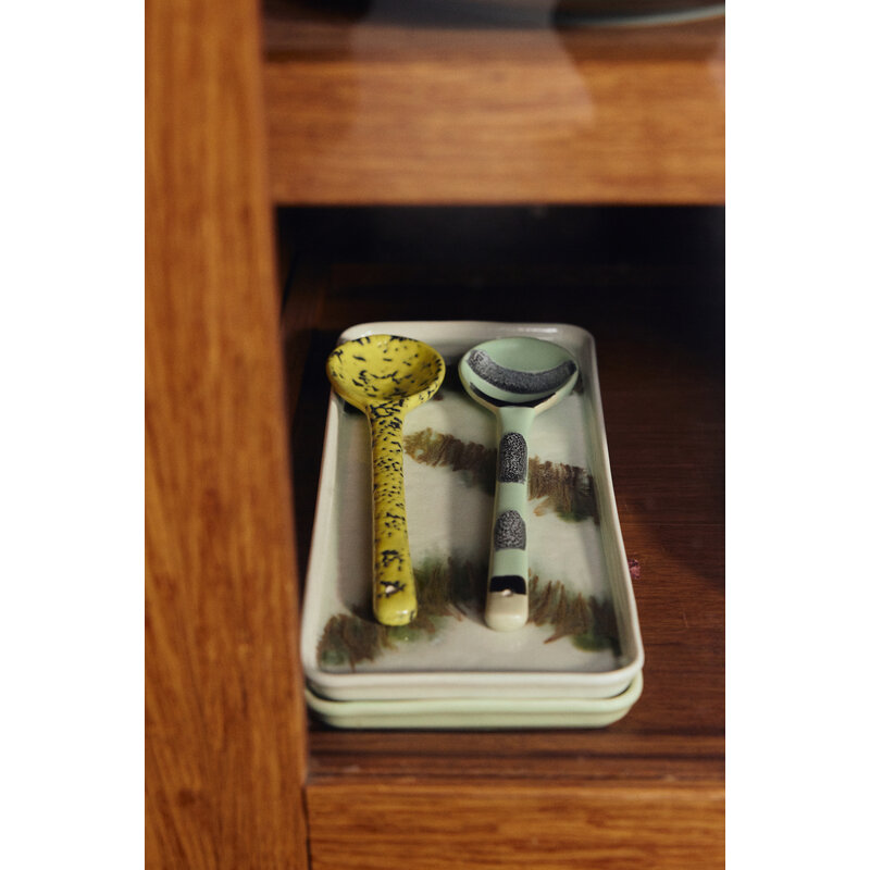 HKLIVING-collectie 70s ceramics: cake tray tide