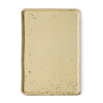 HKLIVING 70s ceramics: large serveerschaal grit