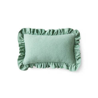 HKLIVING Felt cushion, mint (60x40cm)