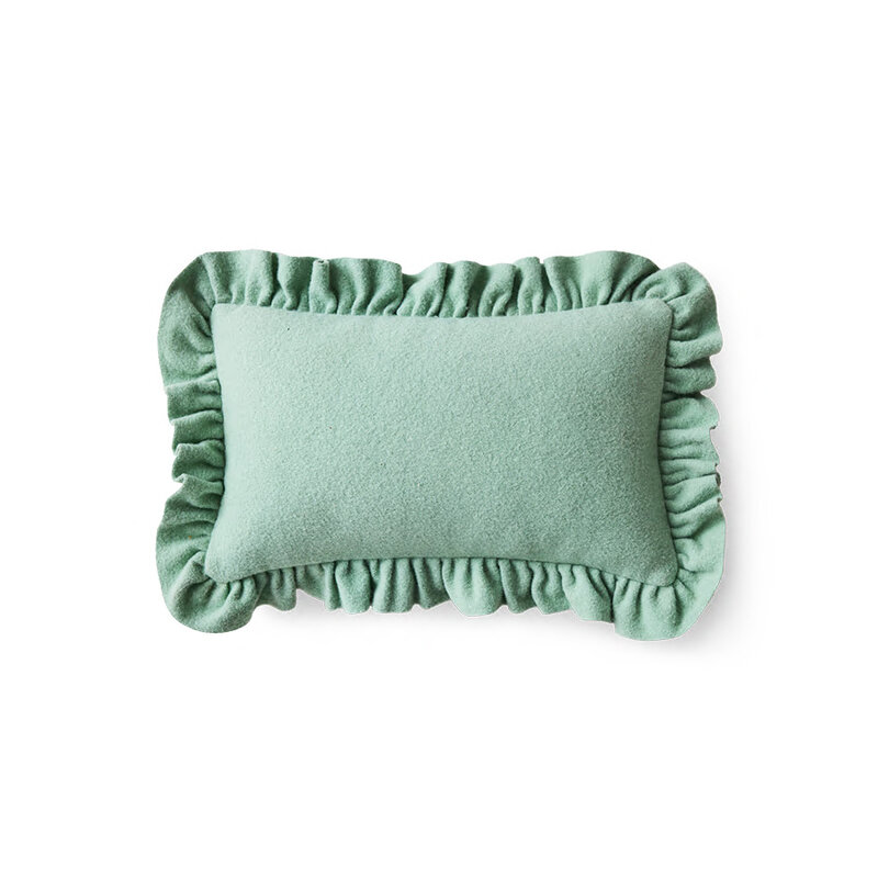 HKLIVING-collectie Felt kussen mint (60x40cm)