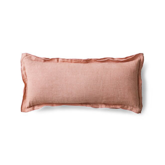 HKLIVING Linen cushion, magnolia (70x30cm)