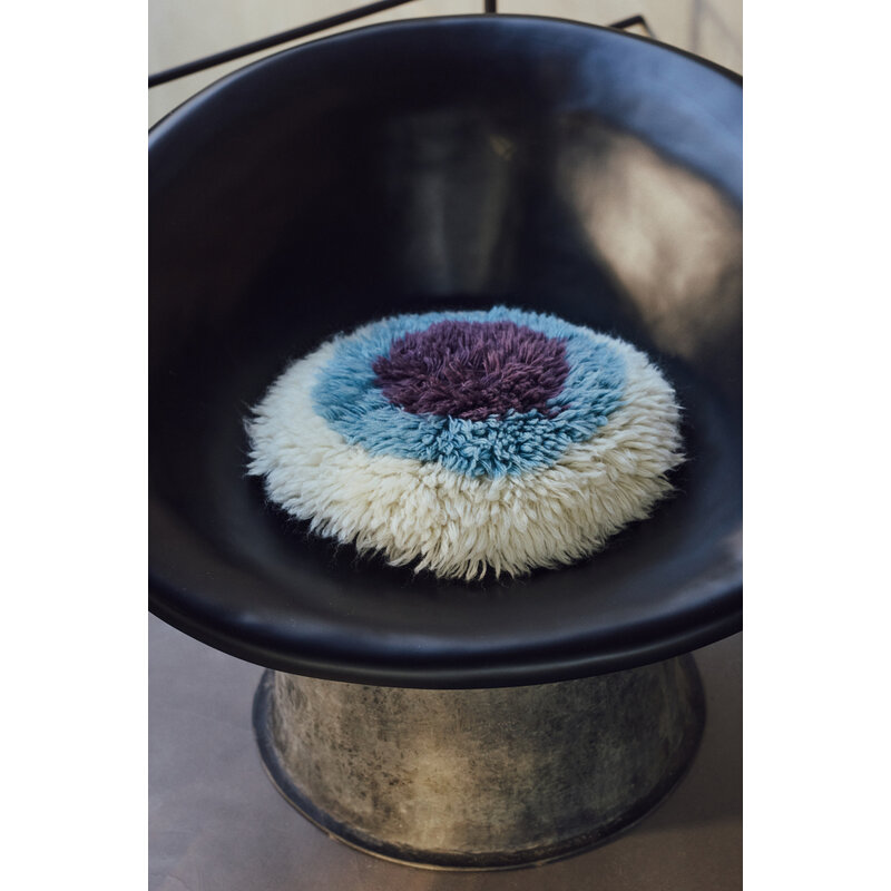 HKLIVING-collectie Fluffy kussen eye catcher (40x40cm)