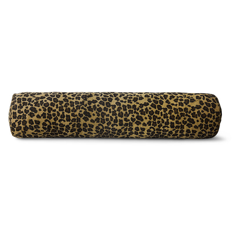 HKLIVING-collectie Bolster cushion, panther, extra large (150x30cm)