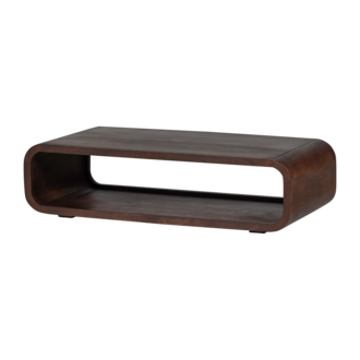 WOOOD Kinu Salontafel Mangohout Donkerbruin [Fsc]