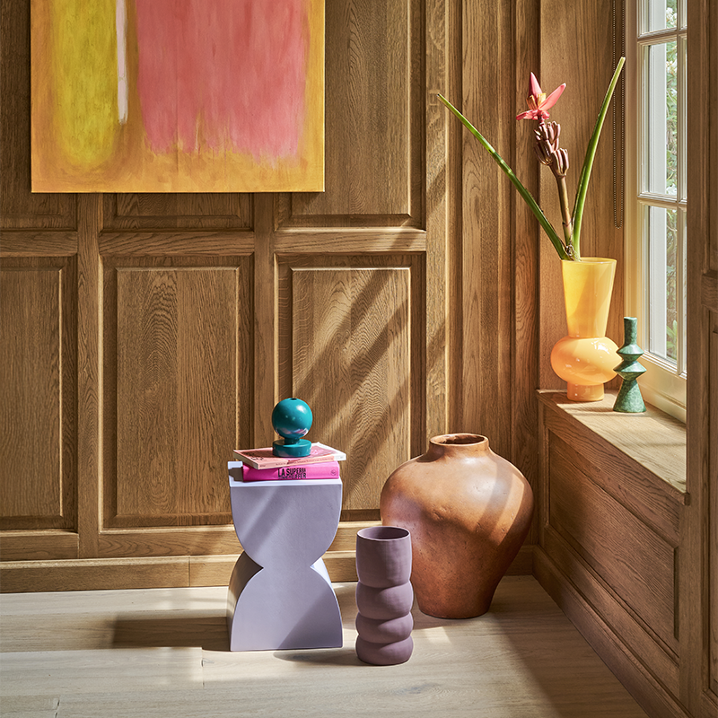 Urban Nature Culture-collectie Vaas Keiko Golden Orange