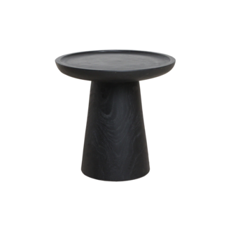 Raw Materials Nero teakhouten bijzettafel  Dusk - zwart