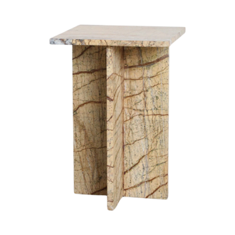 Raw Materials Seoel marmeren bijzettafel - Bizar