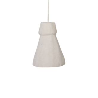 Raw Materials Chalk hanglamp Pugal - 17x17x23,5 cm