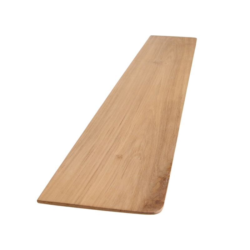 Raw Materials-collectie Craftsman teak wall shelf - 90 cm