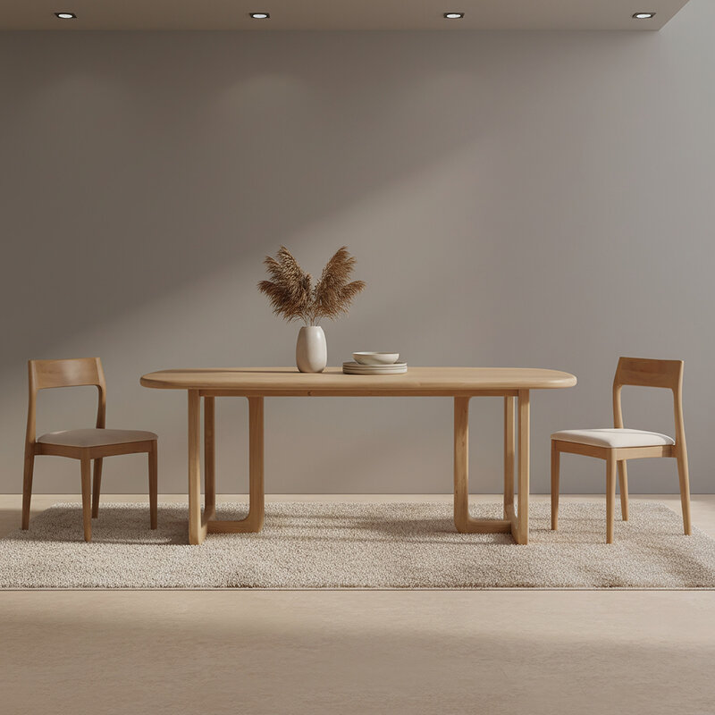 Raw Materials-collectie Invierno teak dining table - 200 cm