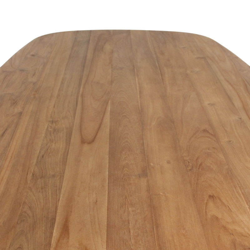 Raw Materials-collectie Invierno teakhouten eettafel - 200 cm