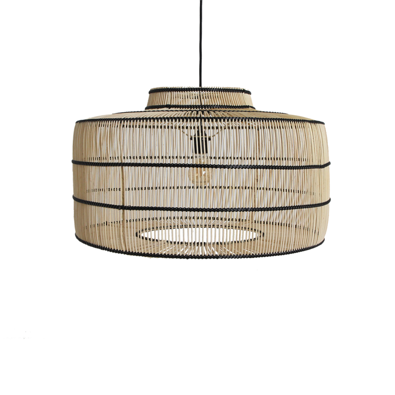 Raw Materials-collectie Stella rotan hanglamp - 61x61x36 cm