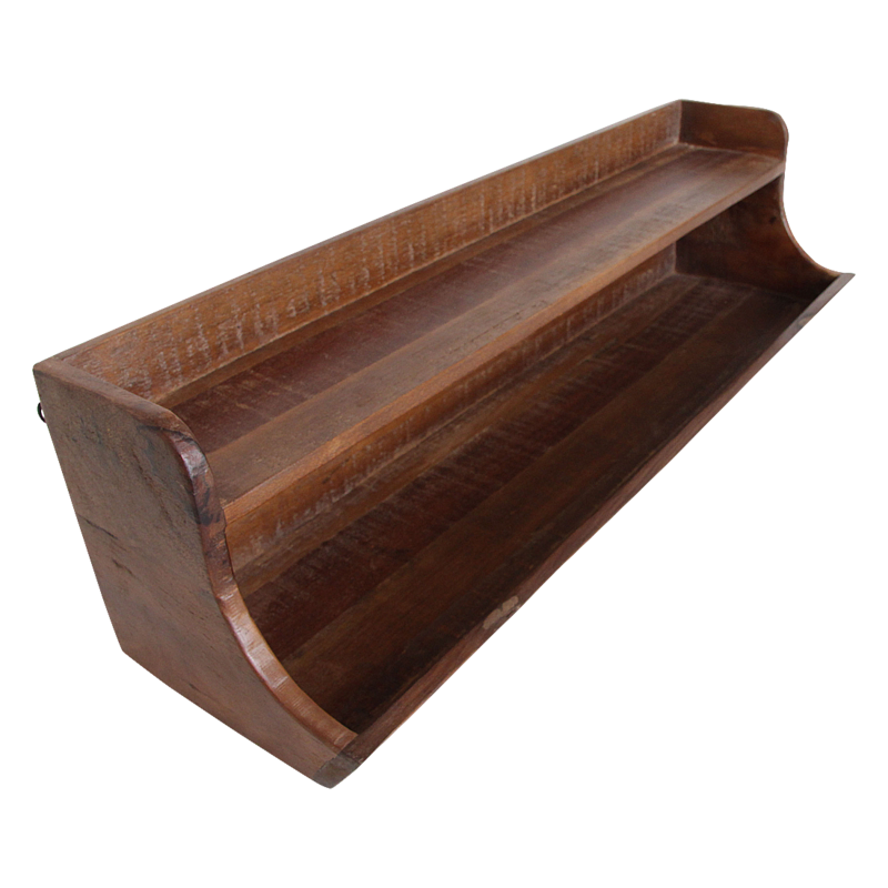 Raw Materials-collectie Factory opbergwandplank - FSC-gerecycled hout - 80 cm