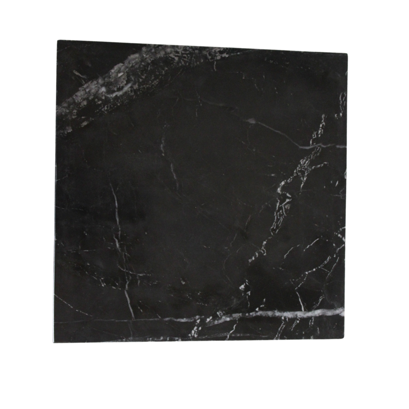 Raw Materials-collectie Shanghai marmeren bijzettafel - zwart