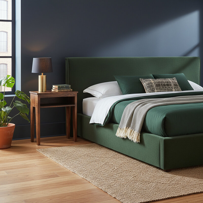 Raw Materials-collectie Factory bedside table - FSC-recycled wood - 50x30x60 cm