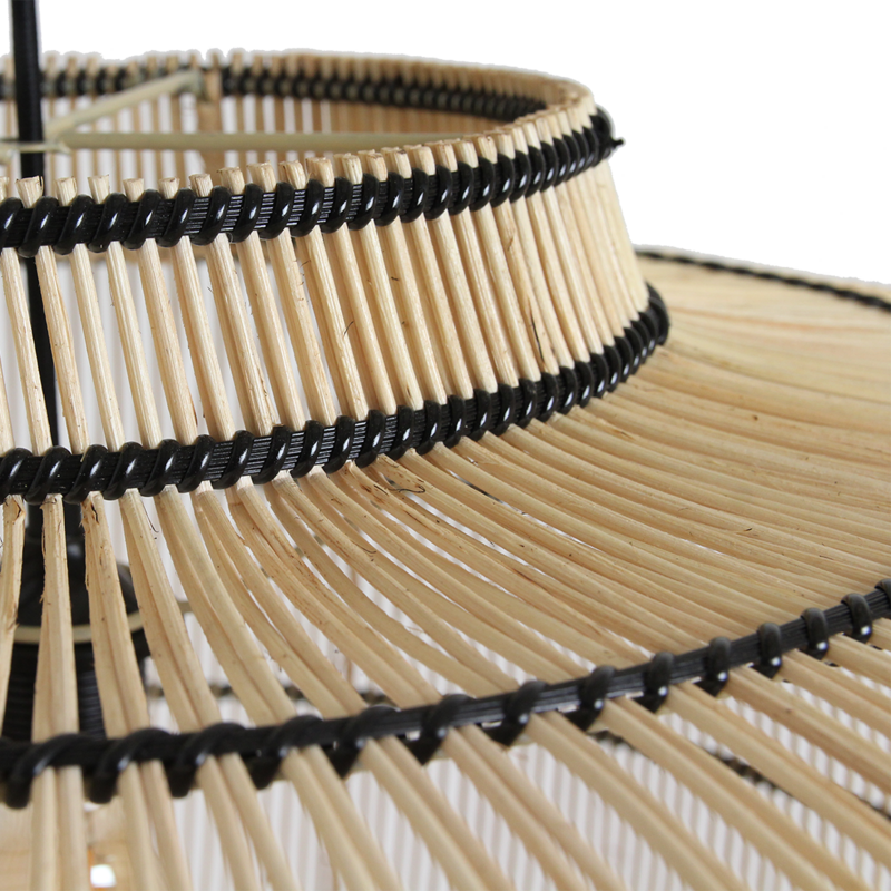 Raw Materials-collectie Stella rotan hanglamp - 61x61x36 cm