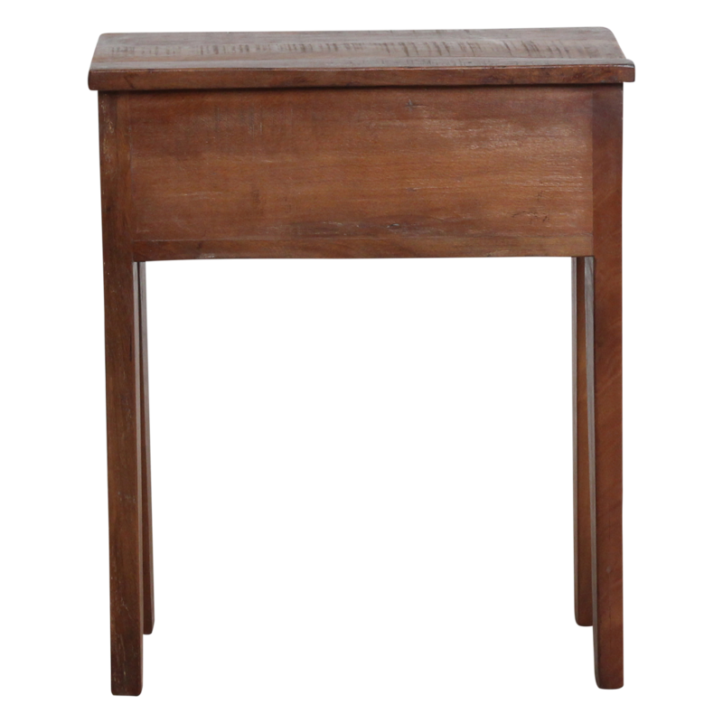 Raw Materials-collectie Factory bedside table - FSC-recycled wood - 50x30x60 cm