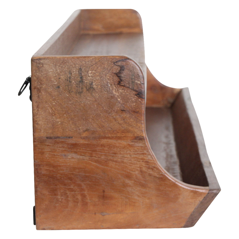 Raw Materials-collectie Factory Storage Wall Shelf - FSC Recycled Wood - 80 cm