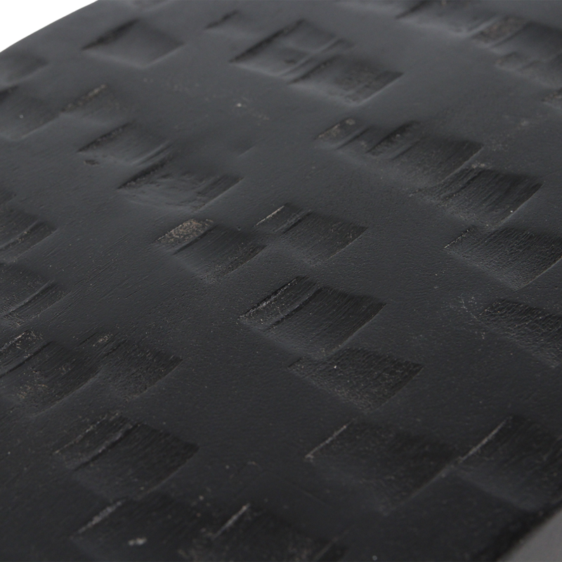 Raw Materials-collectie Mangohouten bijzettafel/kruk zwart - 40x25x20 cm