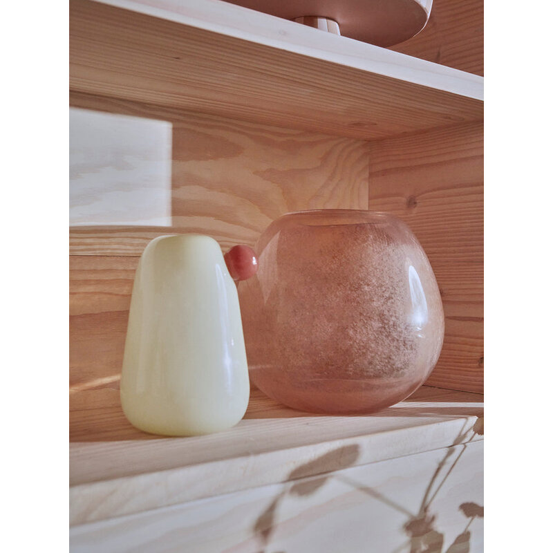 OYOY LIVING Lasi vaas  medium