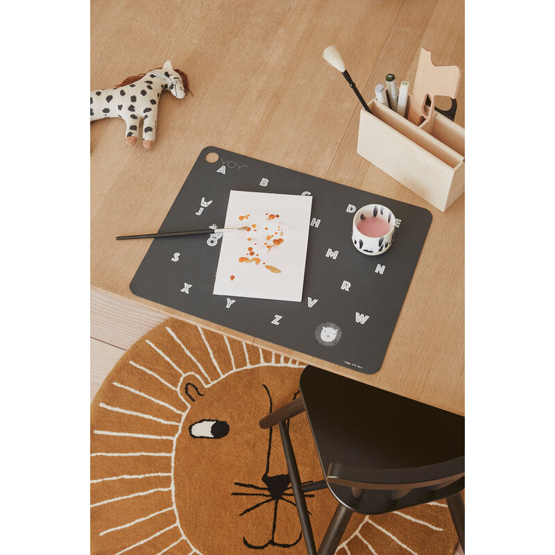 OYOY MINI-collectie Leeuwen vloerkleed