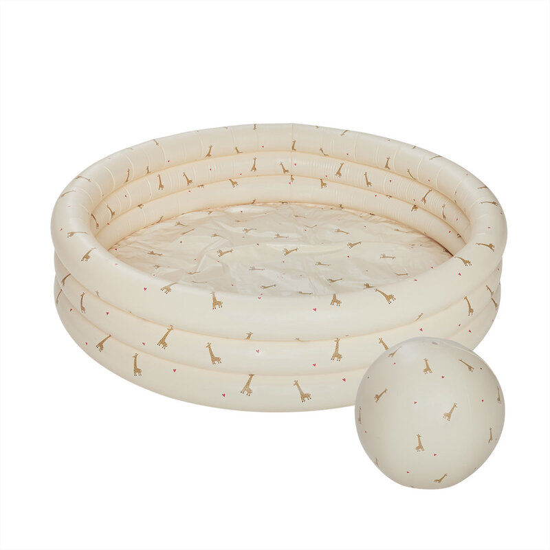 OYOY MINI Giraffe Zwembad Groot & Strandbal