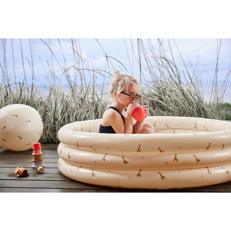 OYOY MINI-collectie Giraffe Zwembad Groot & Strandbal