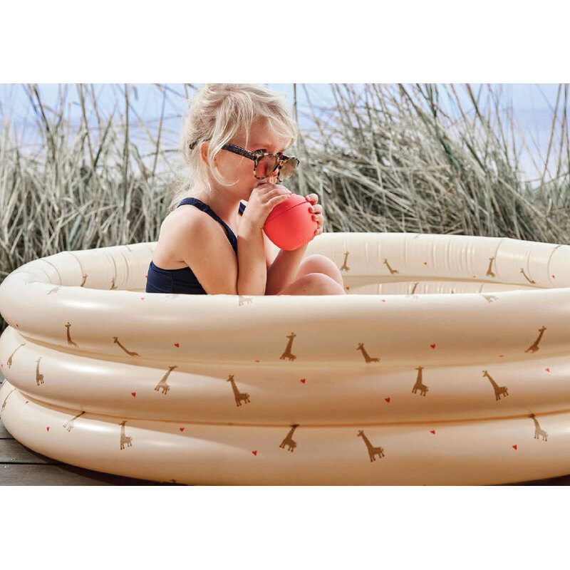 OYOY MINI-collectie Giraffe Zwembad Groot & Strandbal