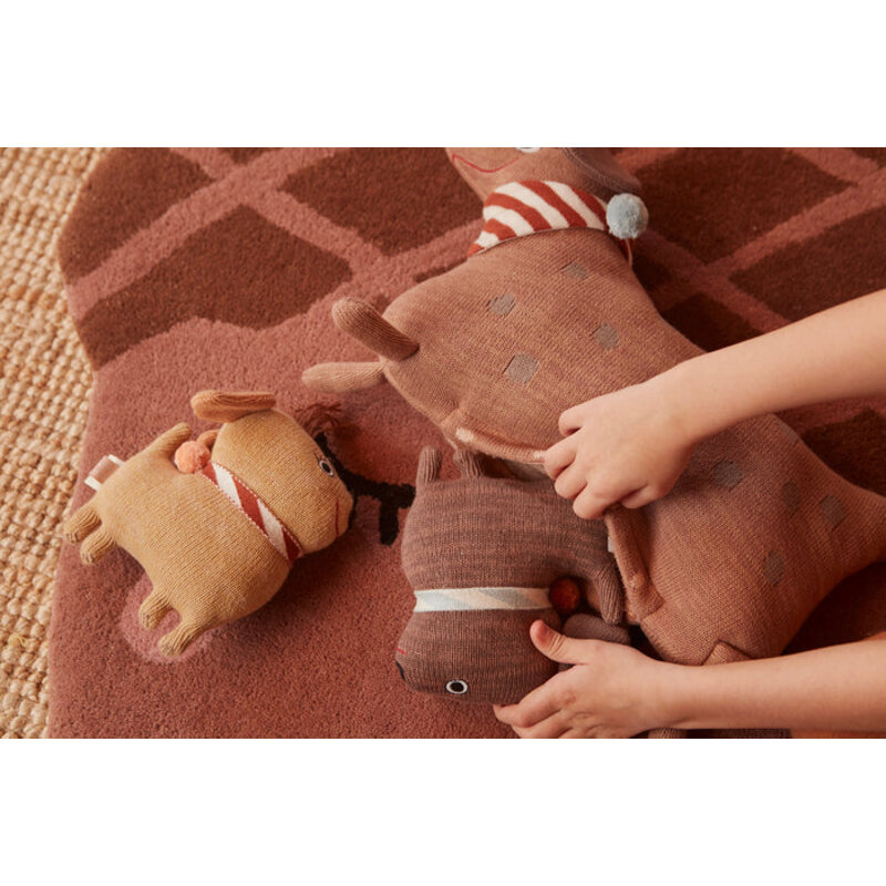 OYOY MINI Hunsi Dog With Two Puppies Coco & Max