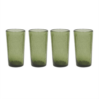 OYOY LIVING Kuki Highball Glas  Set van 4