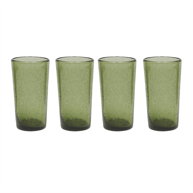 OYOY LIVING-collectie Kuki Highball Glas  Set van 4