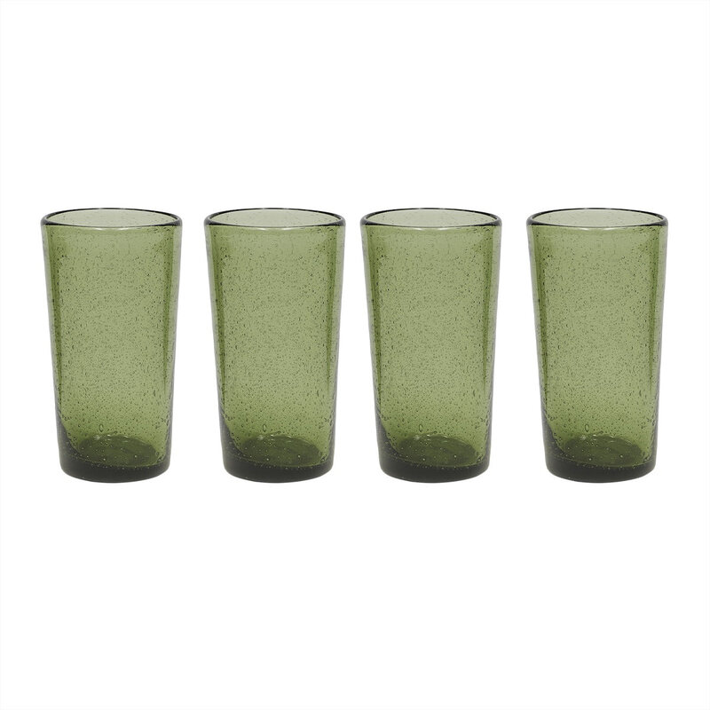 OYOY LIVING-collectie Kuki Highball Glas  Set van 4